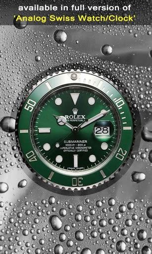 Rolex Watch Live Wallpaper (Lite) for Android 